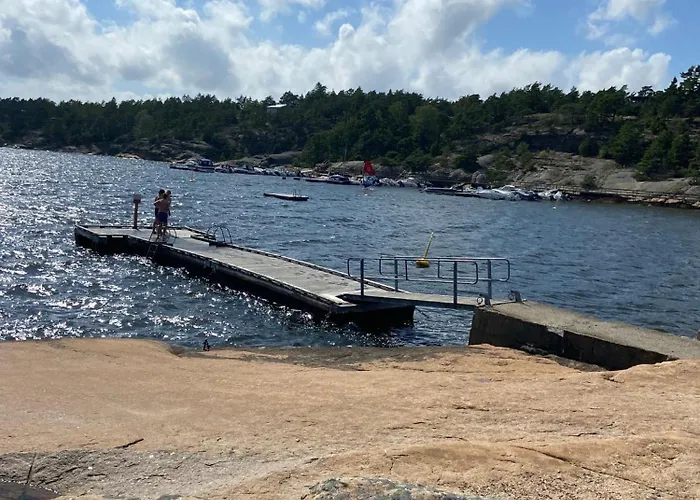 别墅 Flott Enebolig Naer Sjoen, Hvaler Og 腓特烈斯塔